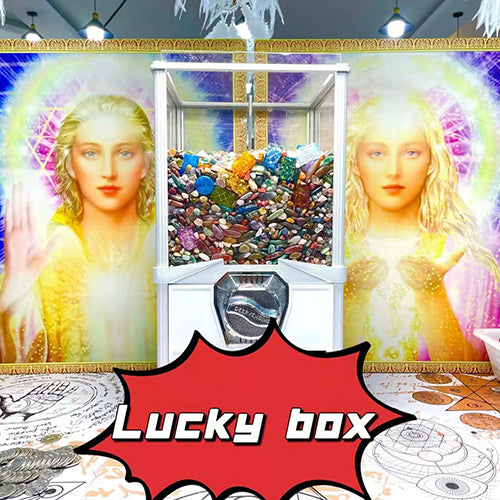lucky box ，Lucky box quartz+ 4 kinds of crystal for free