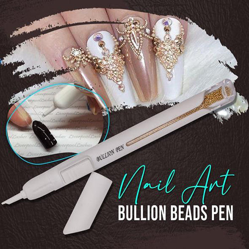 Nail Art Bullion Beads Pen