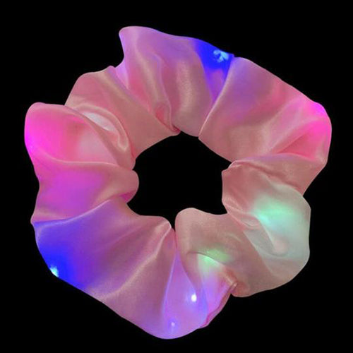 Swerve Happy LED Glow Scrunchies