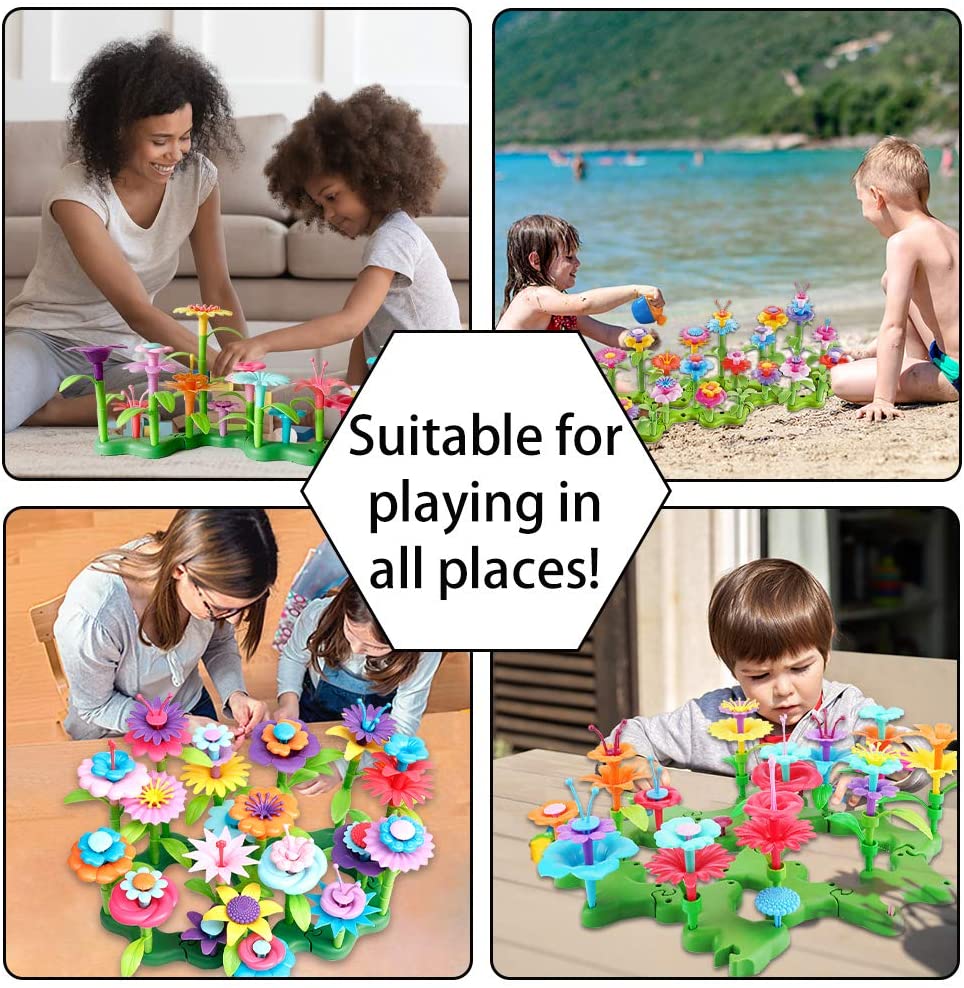 Creative Flower Garden Building Toy